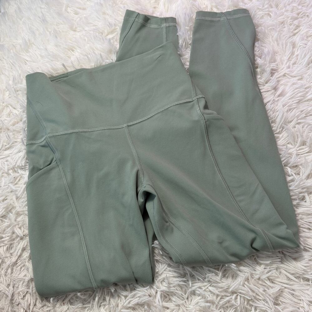 Lululemon Align High Rise Pant with Pockets 25" Rosemary Green